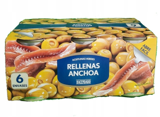 Španielske olivy s ANCHOA 6x120g
