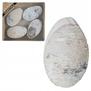 Veľkonočná dekorácia - Veľkonočné figurínové drevené vajíčko 6 cm