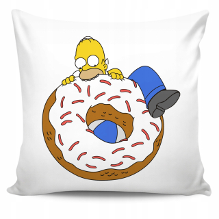 Homer Simpson 40x40 Vankúš Jasiek darček gadget