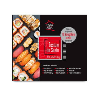 Ázijska kuchyňa - Dom Ázie Sushi Set pre 4-6 ľudí Ryža
