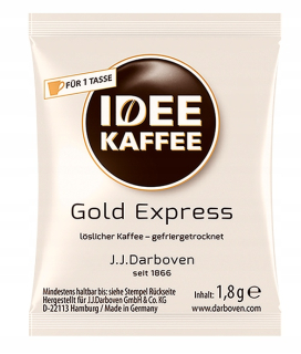 Instantná káva -  Idee Kaffee Gold Sticks rozpustná káva 500ks