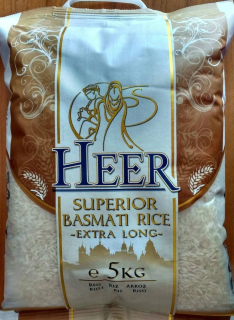 [IF] Heer Basmati Rice 5kg Indická Basmati Rice
