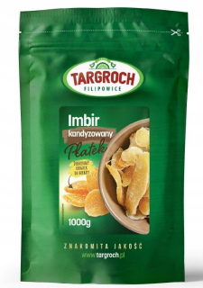 Kandizovaný zázvorový lupienok 1kg TARGROCH