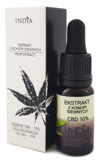 CBD - India COSMETICS Konope extrakt CBD 10% 10ml