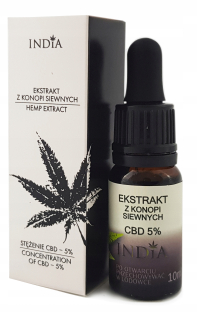 CBD - India COSMETICS Konope extrakt CBD 5% 10ml