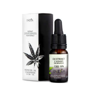 CBD - India Kozmetika Konope CBD extrakt 10% 10ml