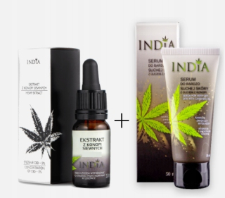 CBD - India Konop extrahuje 30% CBD konope olej 10 ml