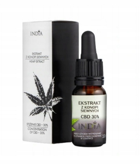 CBD - India CBD konopného oleja 30% konope extrakt 10 ml
