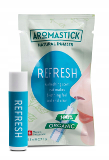 Inhalátor pre Nosal Refresh Eco 0.8ml Aromastick