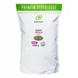 Zelená káva - Intenson zelená káva mletá 1kg tuku bella