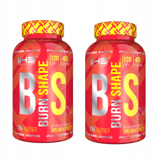 Spaľovač tuku - Iron Horse 2x Tvar spaľovania 240k Fat Burner IHS