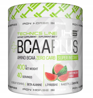 Aminokyseliny - Iron Horse BCAA plus 400g Alanín Aminokyseliny Tyros