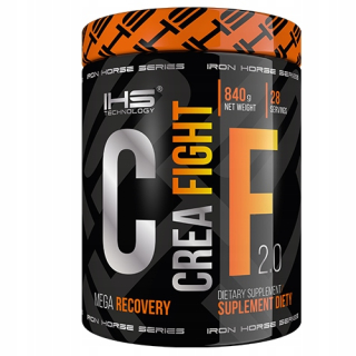 Kreatín - IRON HORSE CREA FIGHT 840g REGENERÁCIA PO VÝCVIKU