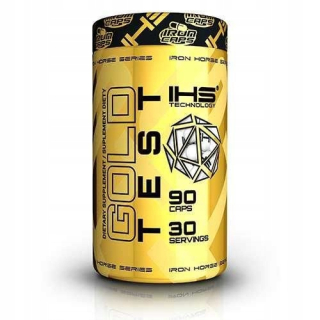 Testosterón - Iron Horse Gold Test 90 Kaps Booster Testosterón