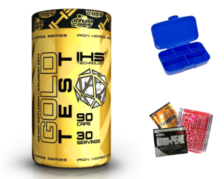 Kreatín - Iron Horse Gold Test 90K Testosterón, silu, libido