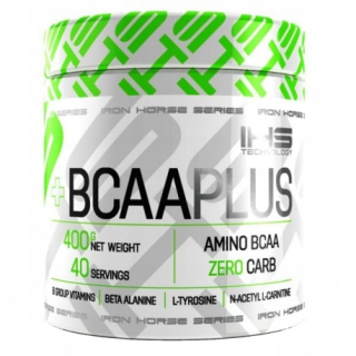 Aminokyseliny - Iron Horse IHS BCAA plus 400g ananás