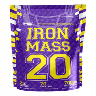 Iron Horse železná hmota 20 7000 g Hmotnosť proteínu Gainer