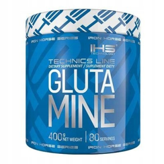 Aminokyseliny - Iron Horse L-Glutamín 400g Glutamín Regenerácia