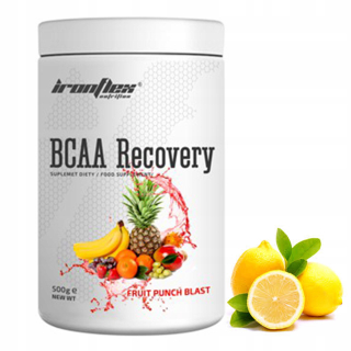 Aminokyseliny - IRONFLEX BCAA OBNOVA 500g Aminokyseliny GLUTAMÍN