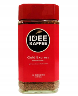 Instantná káva - Idee Kaffee Gold Express Entkoffeinert 200g