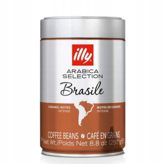 Zrnková káva -  ILLY BRASILE 250G Káva Granulovaný v plechovke