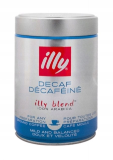 Káva mletá - Illy Decaf 250g mletý bez kofeínu