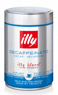 Káva bez kofeínu -  Illy espresso decaf 250g Mincefaine Coffee