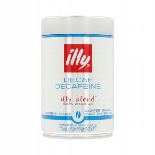 Káva bez kofeínu -  Illy espresso dekaffeinato kávové zberné mäso penfei