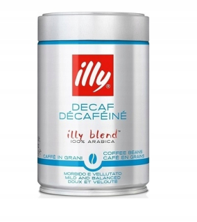Káva bez kofeínu - Illy Espresso Dek / Decaf 250g zrná
