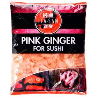 Ázijska kuchyňa - Nakladaný zázvor na sushi 1,5 kg ružový zázvor