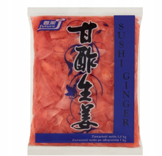Ázijska kuchyňa - Ružový zázvor pre sushi 1,5 kg