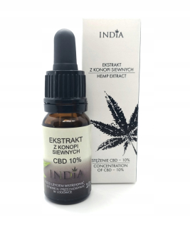 CBD - India Konope CBD extrakt 10% 10ml