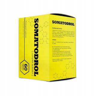 Testosterón - Iridium Labs Somatodrol - 60 kapsúl.