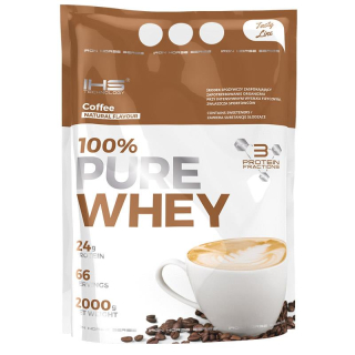 Proteín - Iron Horse Pure Whey 100% WPC Protein 2kg Káva