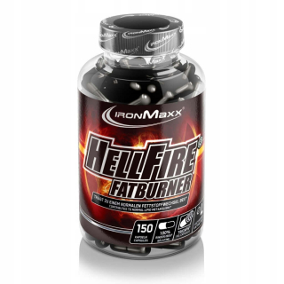 Spaľovač tuku - IronMaxx Hellfire Fatburner 150 viečok.