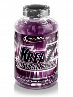 Kreatín - Karta IronMaxx Kree7 180. Kreatín Kreatín Podiel