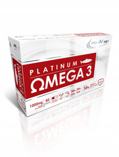 Ironmaxx OMEGA 3 Platinium 60 kapsúl.