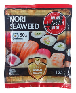 Japonska kuchyňa - Ita-San Seaweed Nori Gold do Sushi - 50 listov