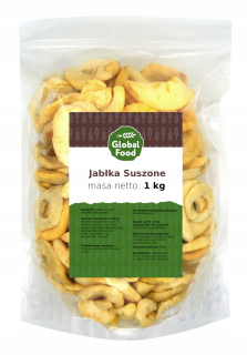 Sušené ovocie - Sušené jablká 1KG 1000G