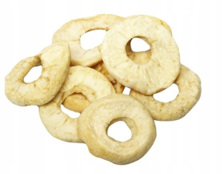 Sušené ovocie - Sušené prírodné jablká bez kože Poľsko 1kg