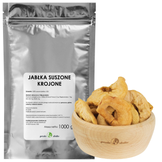 Sušené ovocie - Sušené jablká. Krájané zdravé prírodné 1kg