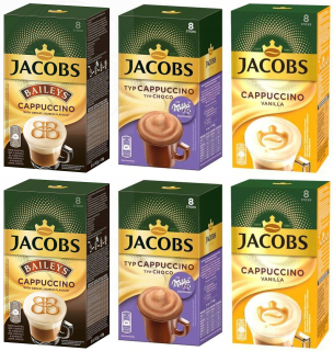 Cappuccino - Kapučíno - Jacobs Cappuccino Milka + Baileys + Vanilla X 2