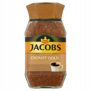 Instantná káva - Jacobs Cronat Gold Rozpustná Káva 200g Instant