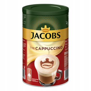Cappuccino - Kapučíno - Jacobs * Cappuccino rozpustná káva 220g
