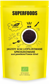 Jagoda Acai Lyofilizovaný prášok. 100g bio planéty