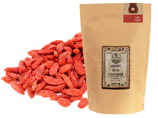 Sušené ovocie - GOJI BOBULE 500 G ŽIADNA CHÉMIA GOI PRÍRODNÉHO OVOCIA