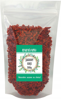 Sušené ovocie - Goji bobule 500g prirodzene sušené super kvalita!