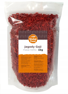 Sušené ovocie - Goji bobule goju sušené ovocie 1kg 1000g