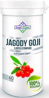 Sušené ovocie - Goji Lio Berries, 60 Premium + / Soul-Farm Kapsuly