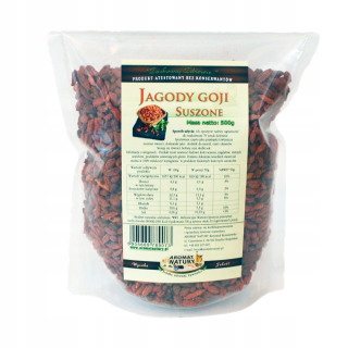 Sušené ovocie - Goji bobule deaktiky 500 g Číny